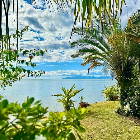 O'Coco Bungalow- Breathtaking Waterfront Views, Endless Memories Paea Exteriér fotografie